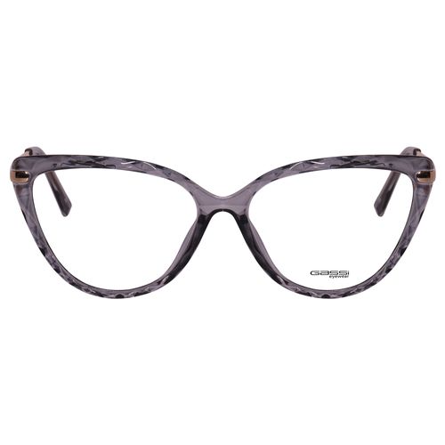 Óculos de Grau Gassi Marie Cinza Transparente