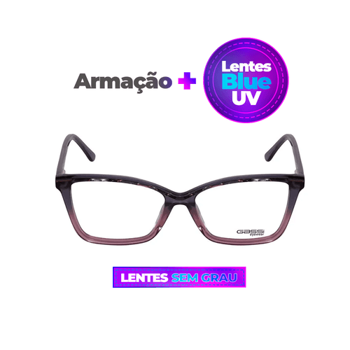 Óculos Gassi Samantha + Lentes Blue UV