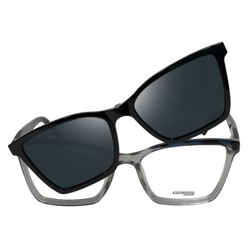 Óculos Gassi Clip-On Barbara Azul